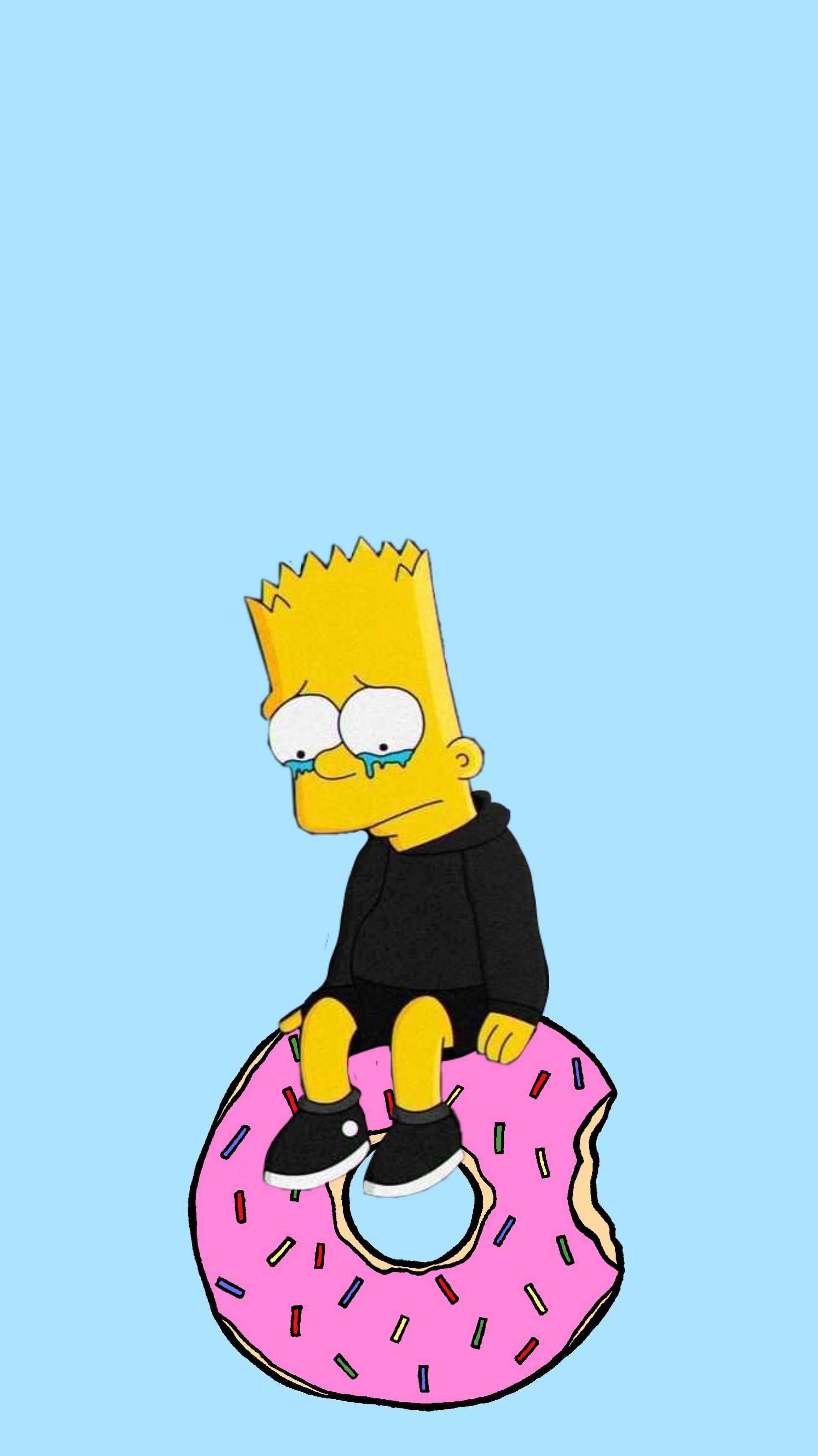 Download Simpsons Wallpaper Sad Wallpaper 