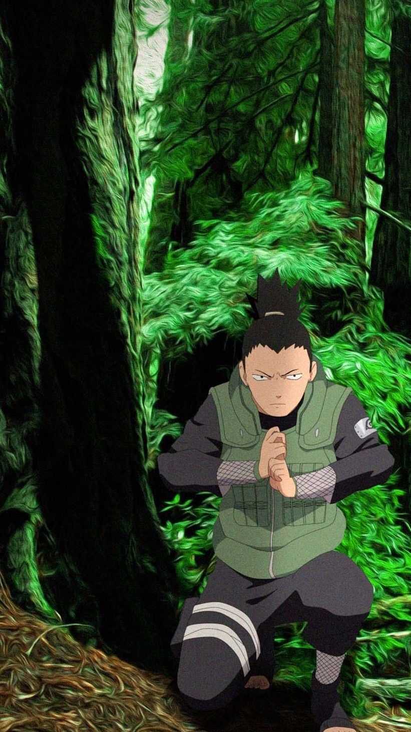 Download Shikamaru Nara - The Sharp-Witted Strategist of Konoha Wallpaper |  Wallpapers.com