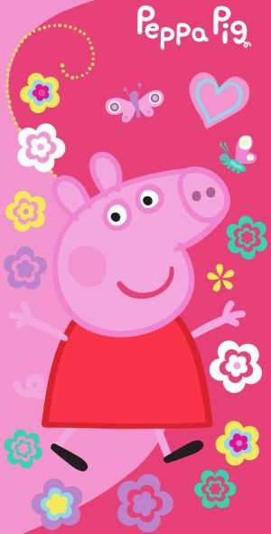 Peppa Pig House Wallpaper 