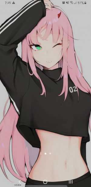 4K Zero Two Wallpaper 