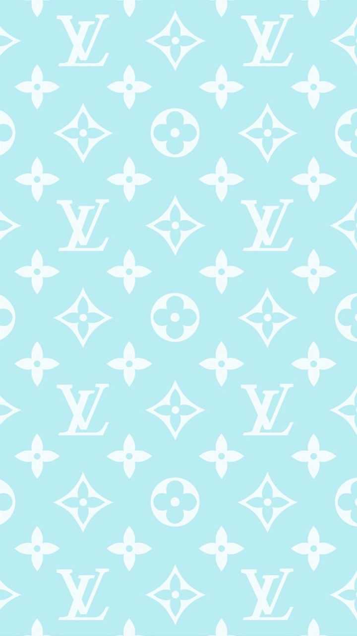 blue louis vuitton wallpaper