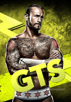 CM Punk Background 