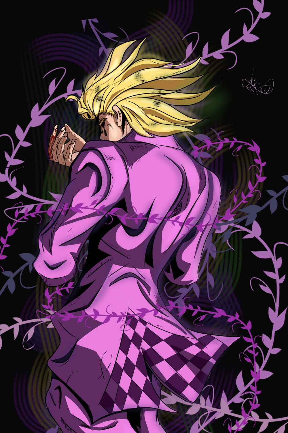 Dio Brando Wallpaper by Hirohiko Araki