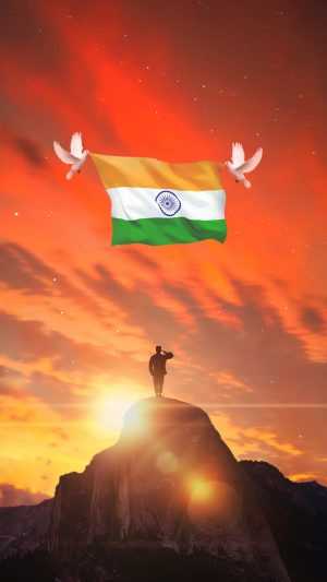Flag Of India Background 