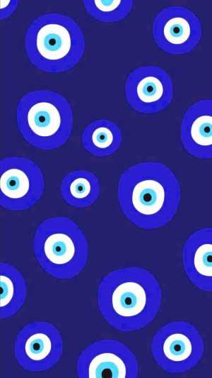 4K Evil Eye Wallpaper
