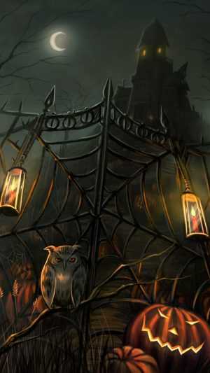 Haunted House Background