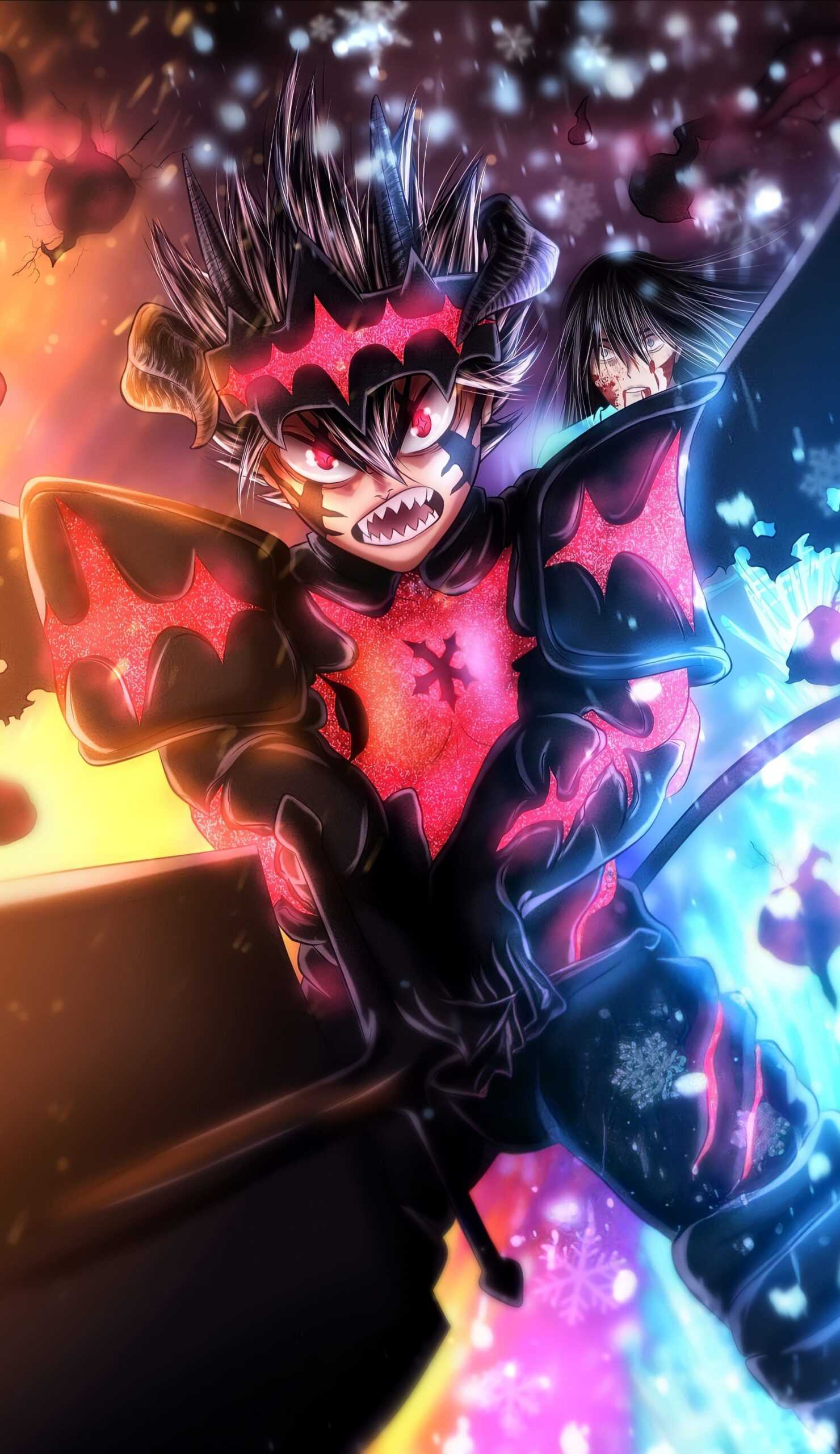 Black Asta Demon ( Black Clover ) 4K wallpaper download