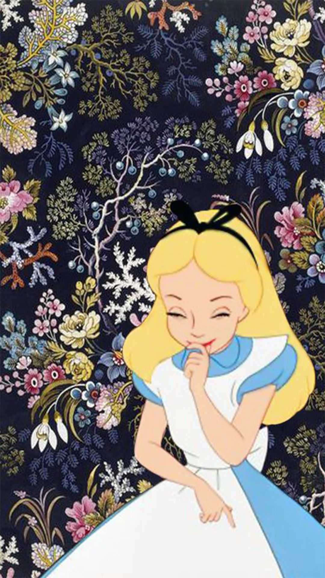 Alice In Wonderland Cartoon Wallpapers Wallpaper Cave Vlrengbr