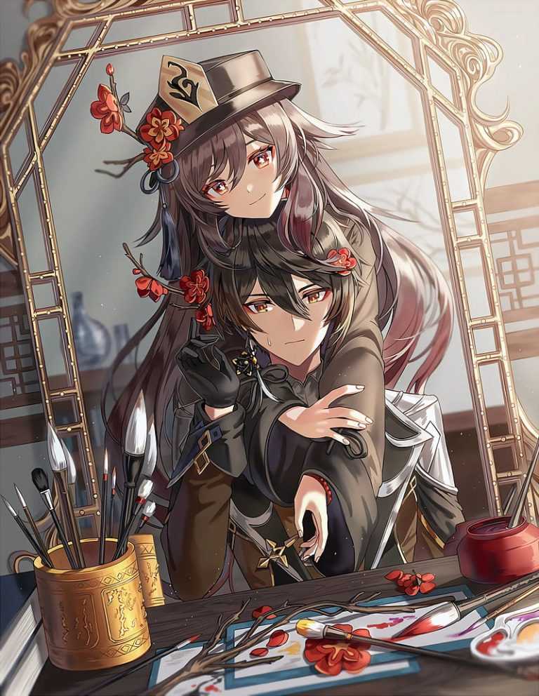 4K Hu Tao Wallpaper | WhatsPaper