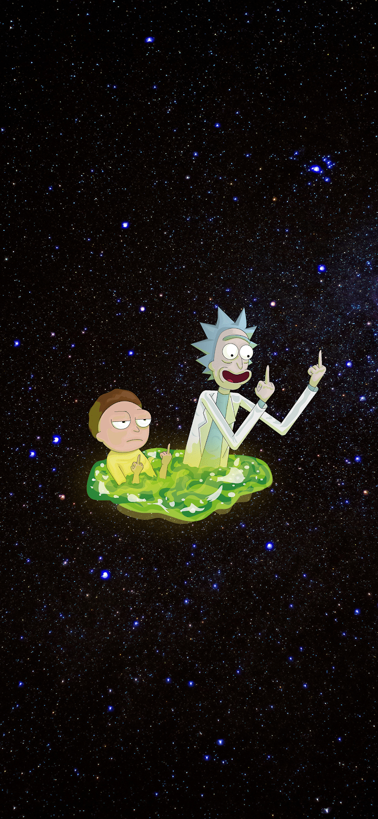 50 wallpapers Rick and Morty para celular