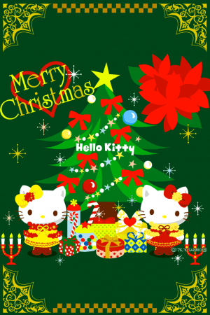 Hello Kitty Christmas Wallpaper 