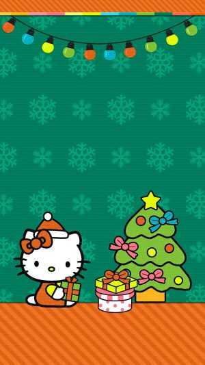 4K Hello Kitty Christmas Wallpaper 