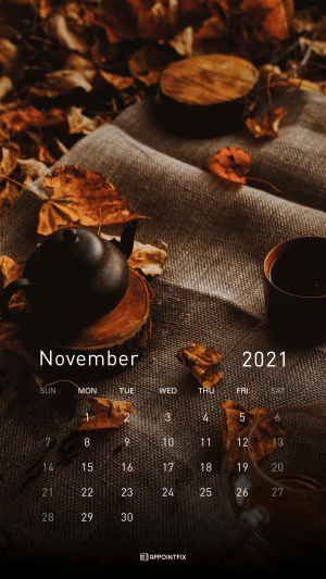 4K November Wallpaper 