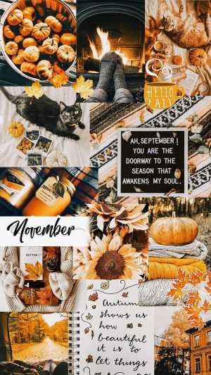 November Background