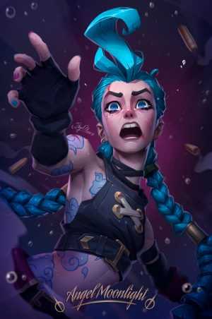 Arcane Jinx Wallpaper