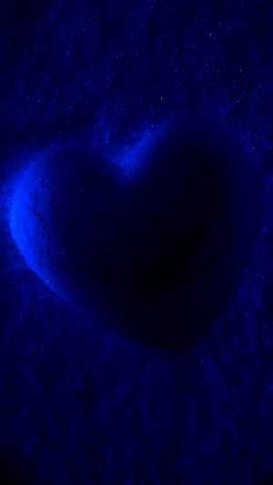 Blue Heart Wallpaper 