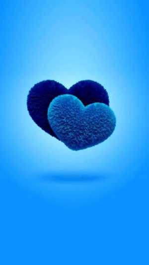 Blue Heart Wallpaper 