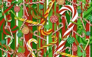 Candy Cane Wallpaper Desktop