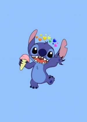 Cute Stitch Background