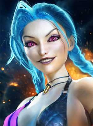 Arcane Jinx Wallpaper