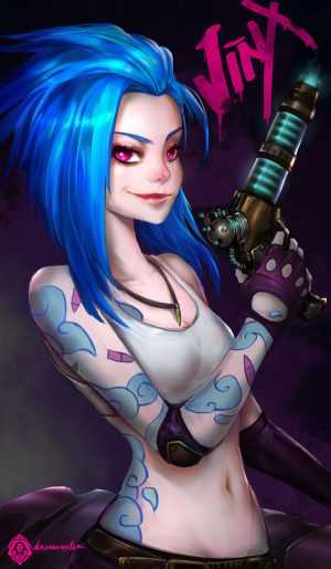 Arcane Jinx Wallpaper 