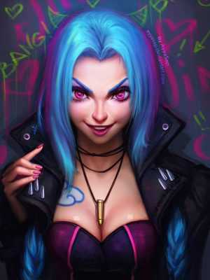 Arcane Jinx Wallpaper