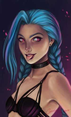 Arcane Jinx Wallpaper