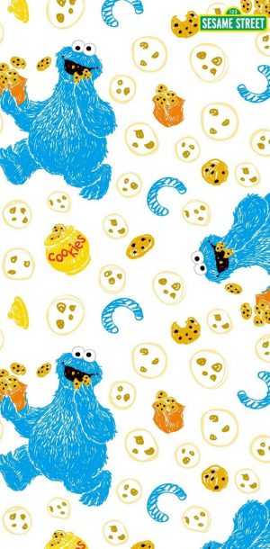 Cookie Monster Background 