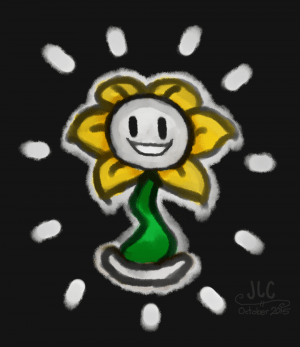 Flowey Wallpaper 