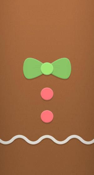 Gingerbread Man Wallpaper 