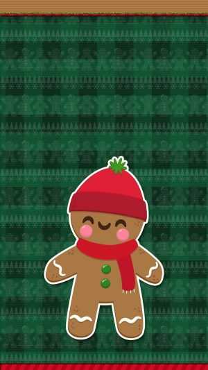 HD Gingerbread Man Wallpaper 