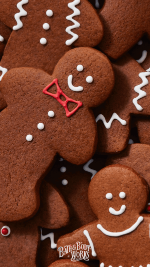 HD Gingerbread Man Wallpaper 