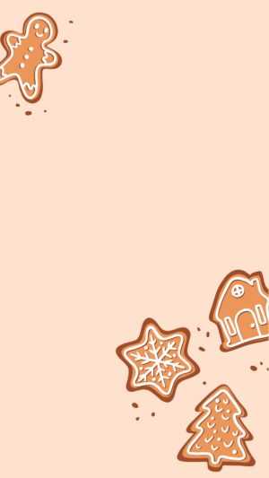 Gingerbread Man Wallpaper