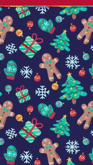 Gingerbread Man Wallpaper