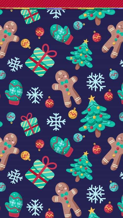 Gingerbread Man Wallpaper | WhatsPaper