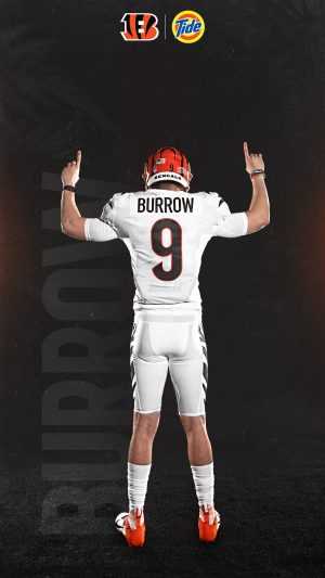 4K Joe Burrow Wallpaper