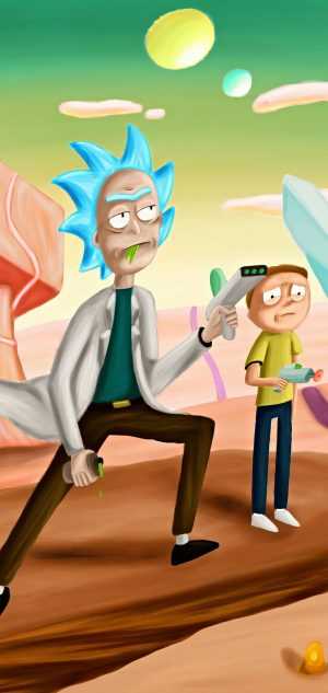 Rick And Morty Bckground