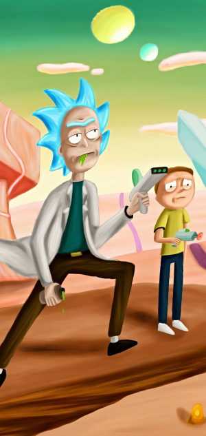 Rick And Morty Bckground 