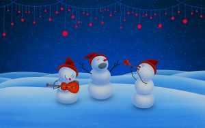 Snowman Wallpaper Desktop