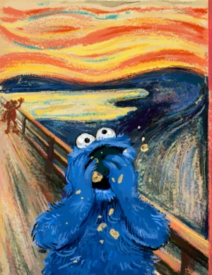 HD Cookie Monster Wallpaper 