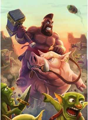 Hog Rider Background 