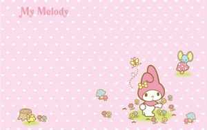 Desktop My Melody Wallpaper 