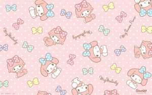 Desktop My Melody Wallpaper 