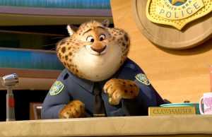 Desktop Officer Clawhauser Wallpaper