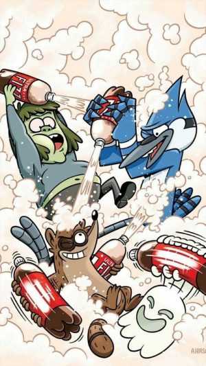 Regular Show Background 