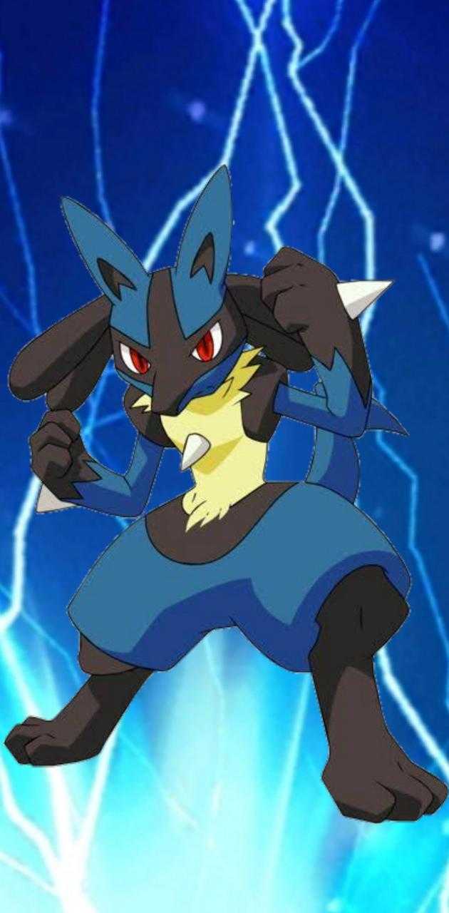 Lucario and Greninja, nintendo, pokemon, HD phone wallpaper