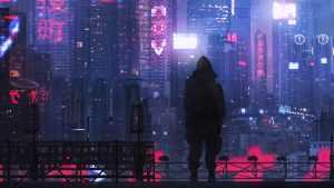 Desktop Cyberpunk Wallpaper