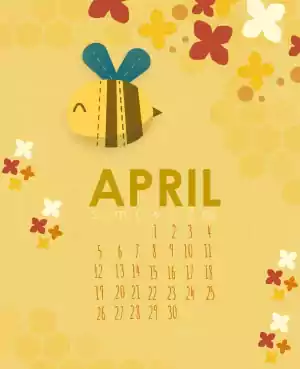 HD April Wallpaper