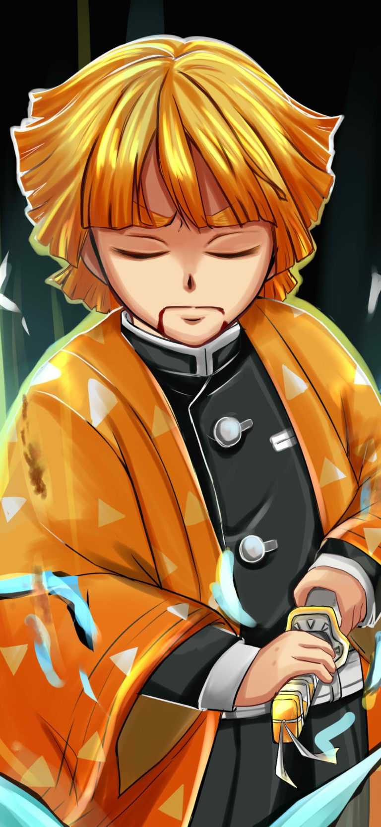 4K Zenitsu Agatsuma Wallpaper WhatsPaper