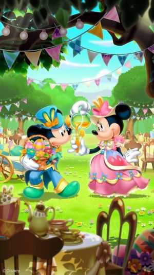 Happy Easter Disney Background